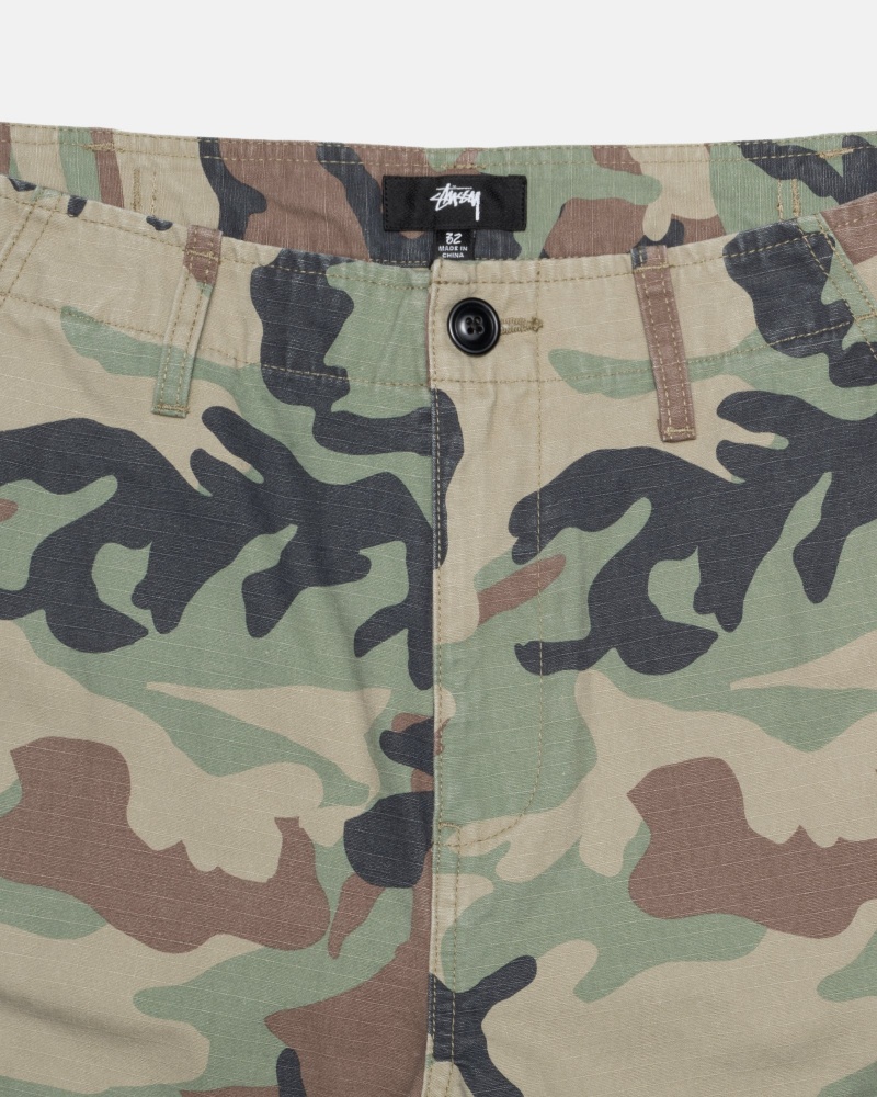 Stüssy Surplus Cargo Ripstop Broek Unisex Camo | BX62-C9-WF