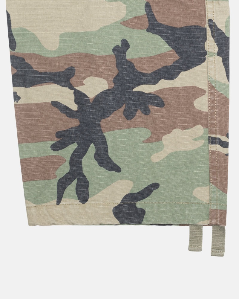 Stüssy Surplus Cargo Ripstop Broek Unisex Camo | BX62-C9-WF