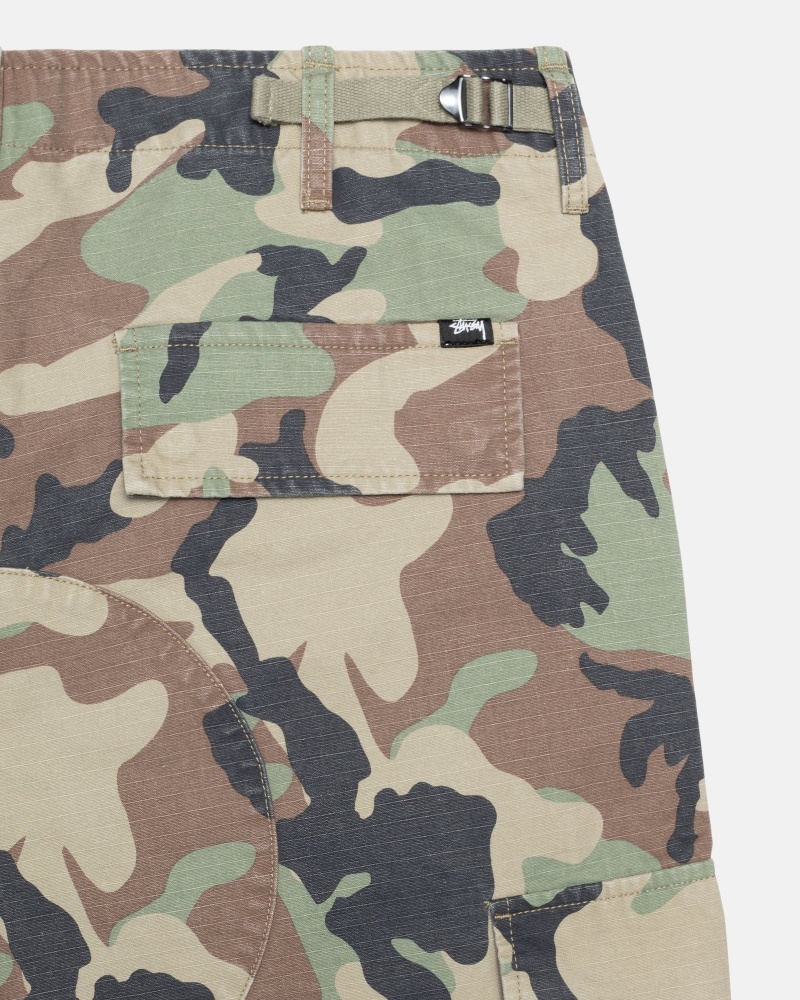 Stüssy Surplus Cargo Ripstop Broek Unisex Camo | BX62-C9-WF