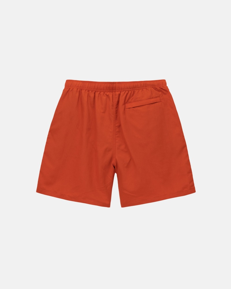 Stüssy Water Kort Stock Swim Bottom Unisex Clay | JQ18-P4-DA