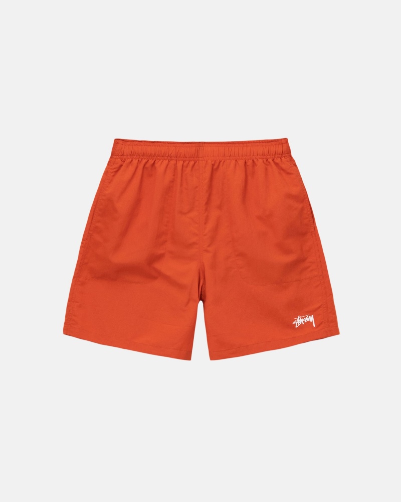 Stüssy Water Kort Stock Swim Bottom Unisex Clay | JQ18-P4-DA