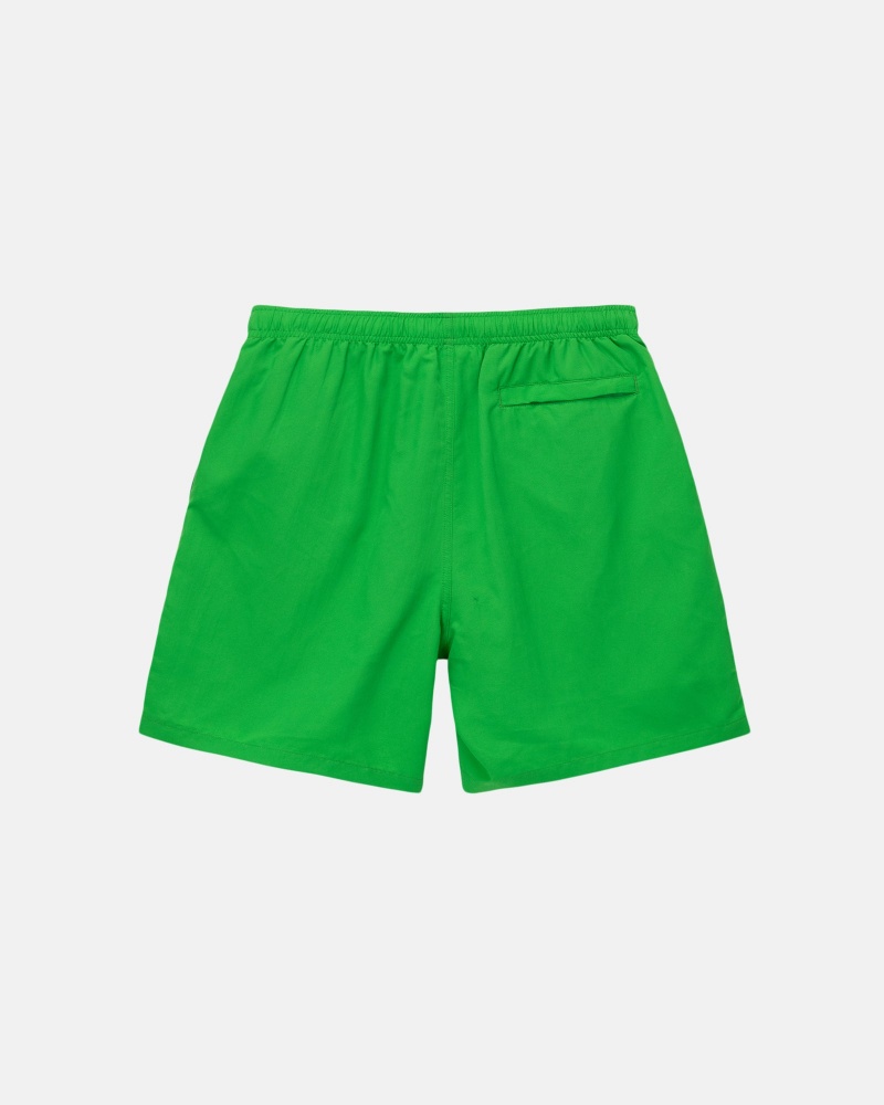 Stüssy Water Kort Stock Swim Bottom Unisex Groen | QC91-H4-CQ