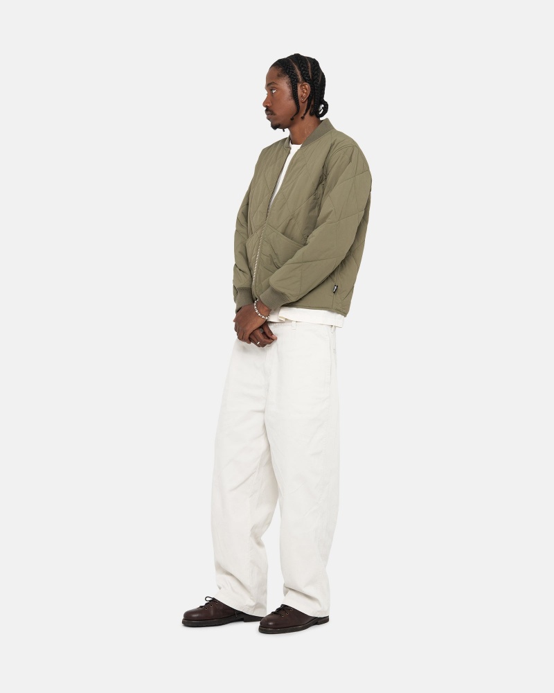 Stüssy Workgear Trouser Twill Broek Unisex Putty | RD08-X6-GJ