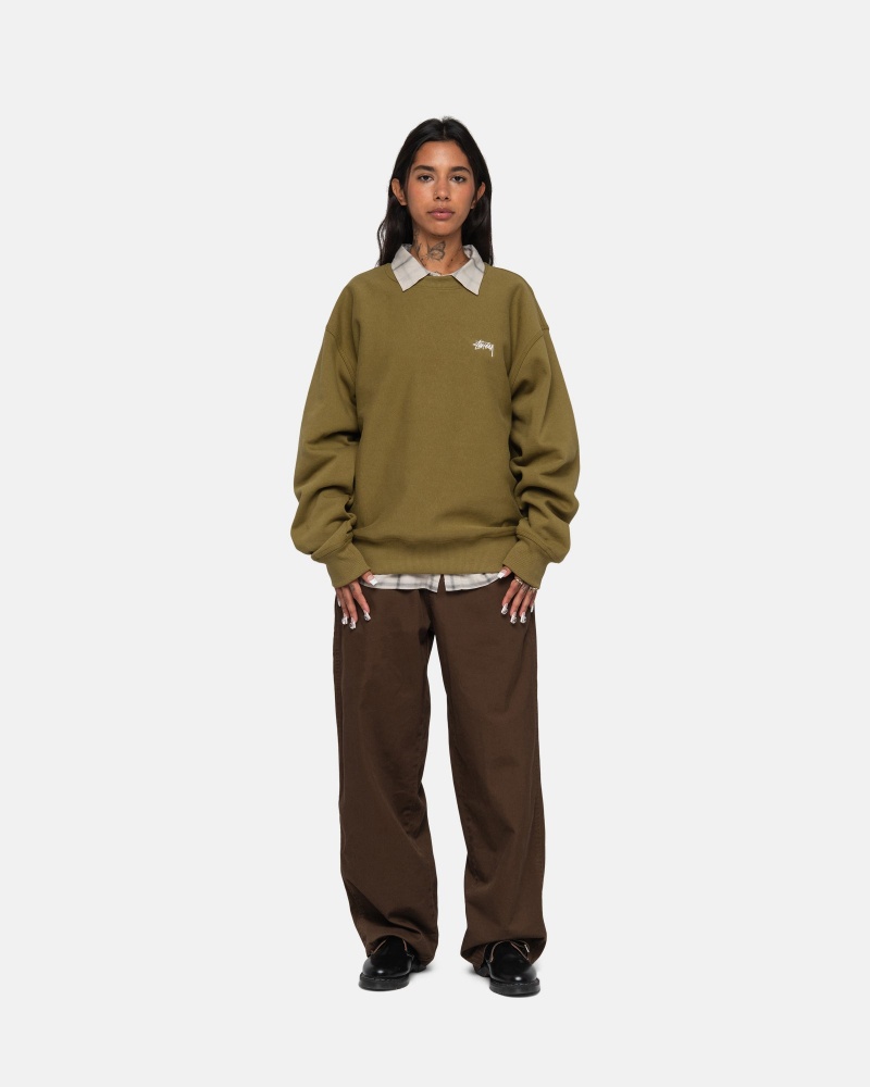 Stüssy Workgear Trouser Twill Broek Unisex Bruin | BS79-I1-AJ