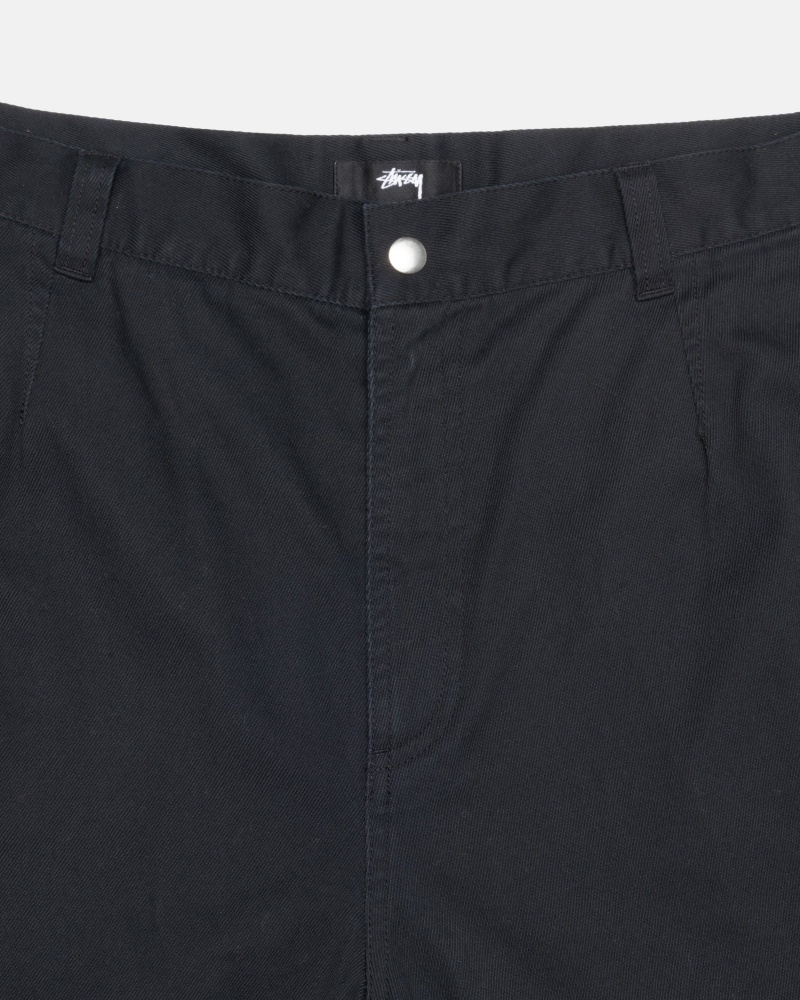 Stüssy Workgear Trouser Twill Broek Unisex Zwart | VC41-K5-FC