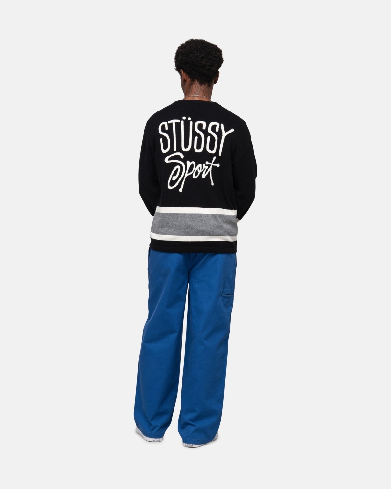 Stüssy Workgear Trouser Twill Broek Unisex Koningsblauw | UT59-W7-ID