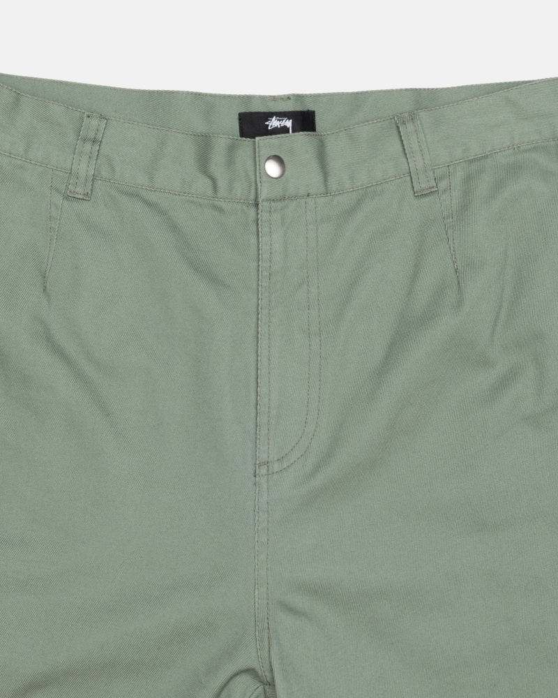 Stüssy Workgear Trouser Twill Broek Unisex Fatigue | JV60-P8-FO