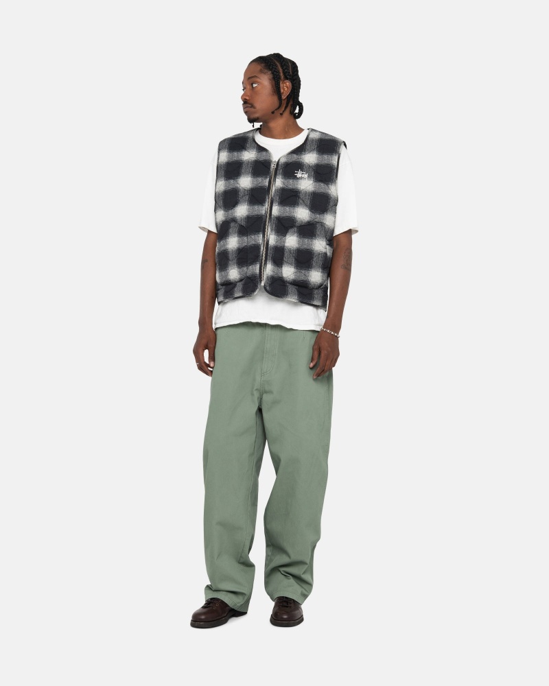 Stüssy Workgear Trouser Twill Broek Unisex Fatigue | JV60-P8-FO